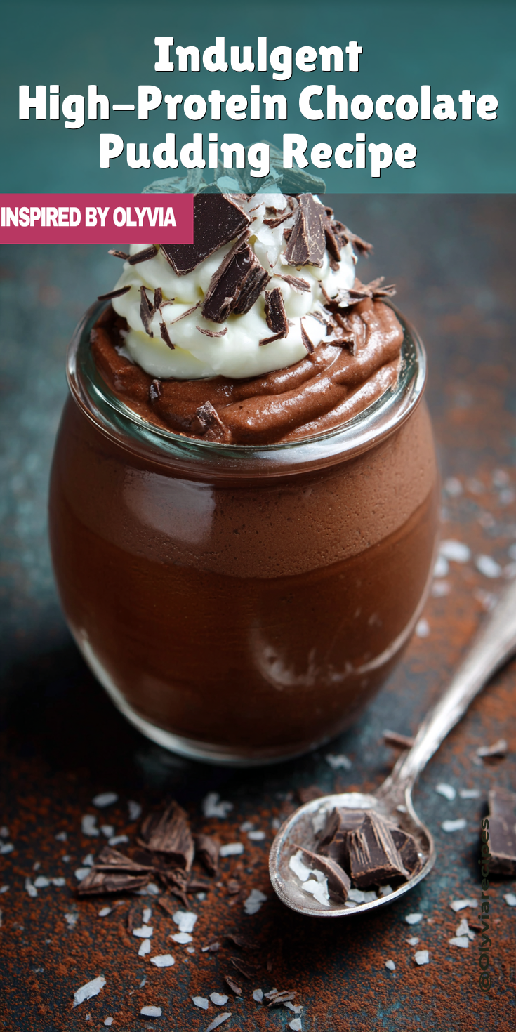 Indulgent High-Protein Chocolate Pudding Recipe served warm with cozy spices