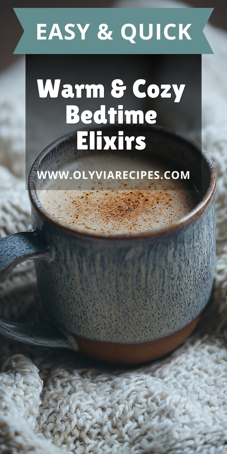 Warm & Cozy Bedtime Elixirs served warm with cozy spices