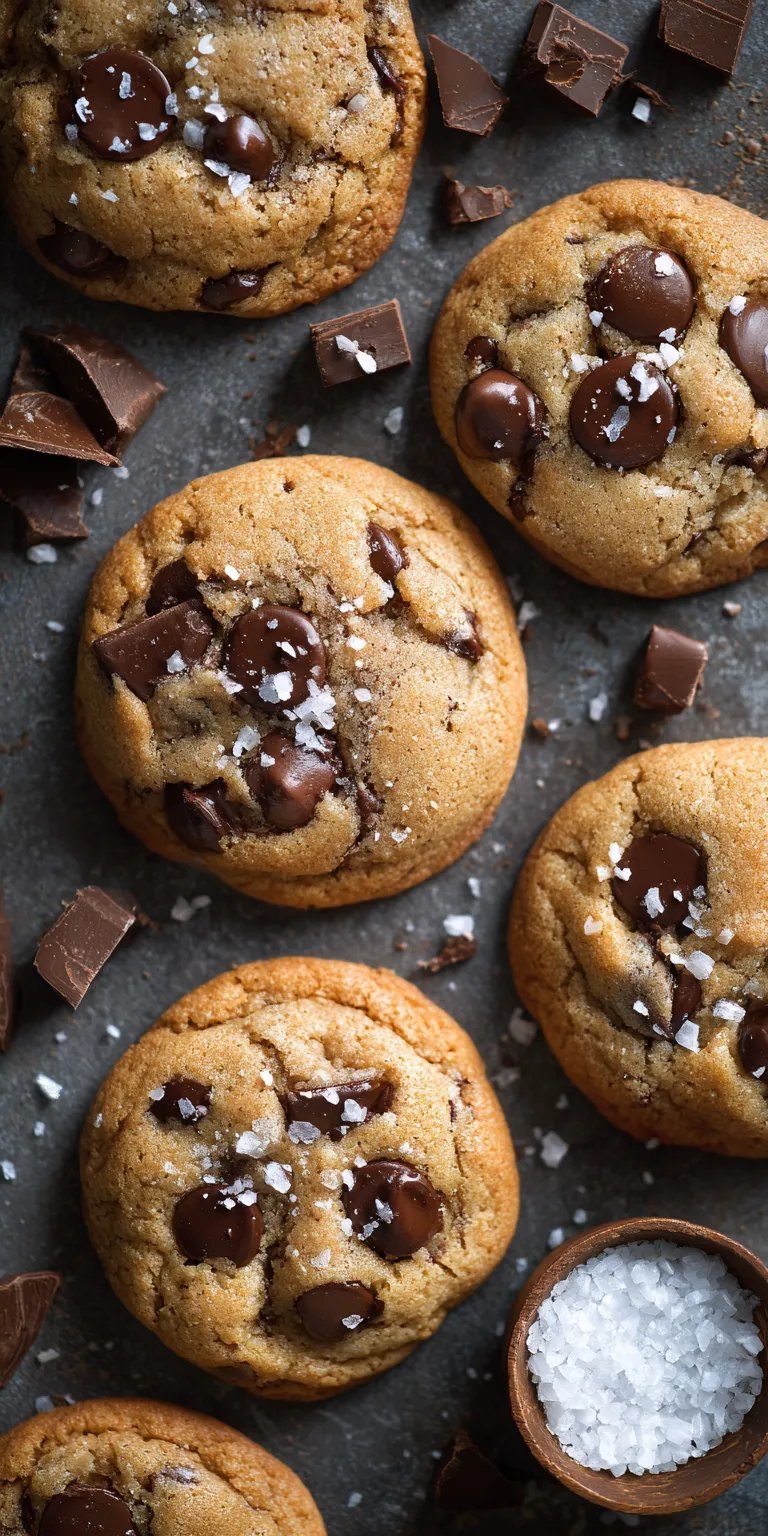 Brown Butter Chocolate Chip Cookies served warm with cozy spices