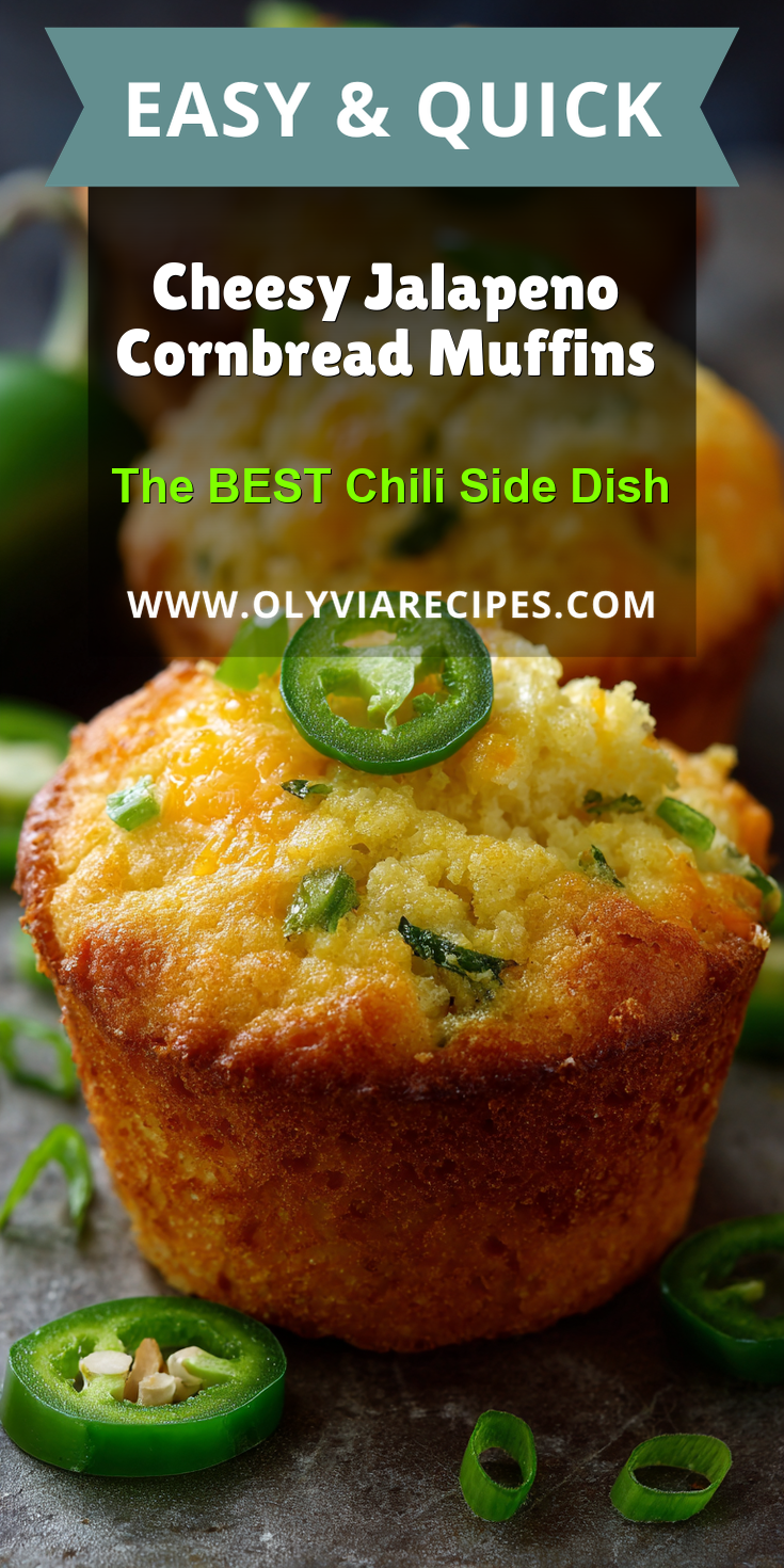 Cheesy Jalapeno Cornbread Muffins served warm with cozy spices