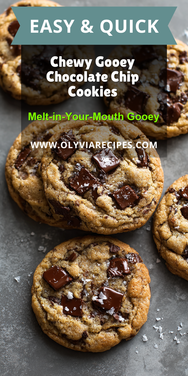Chewy Gooey Chocolate Chip Cookies served warm with cozy spices