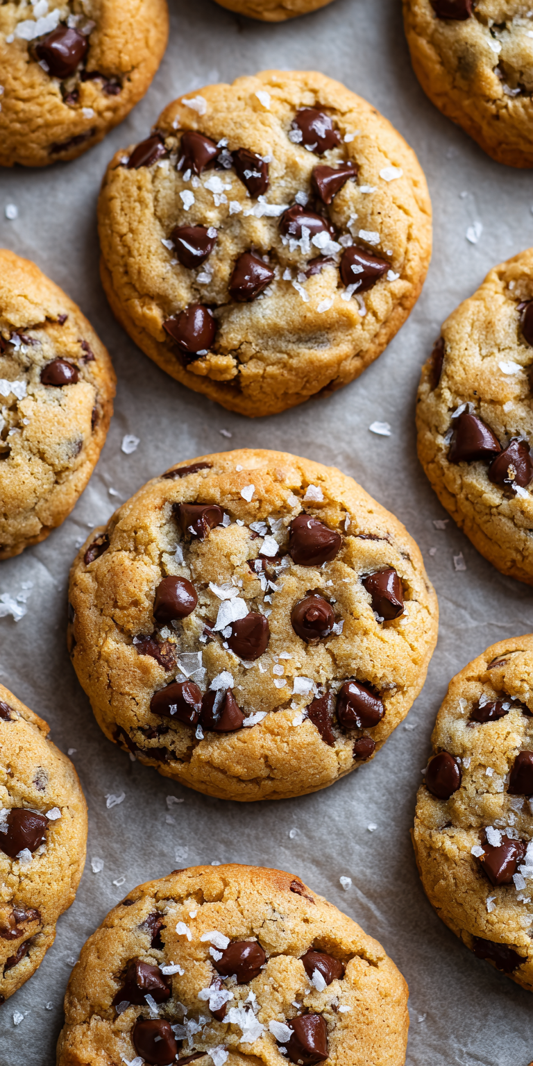 Classic Soft Baked Chocolate Chip Cookies served warm with cozy spices