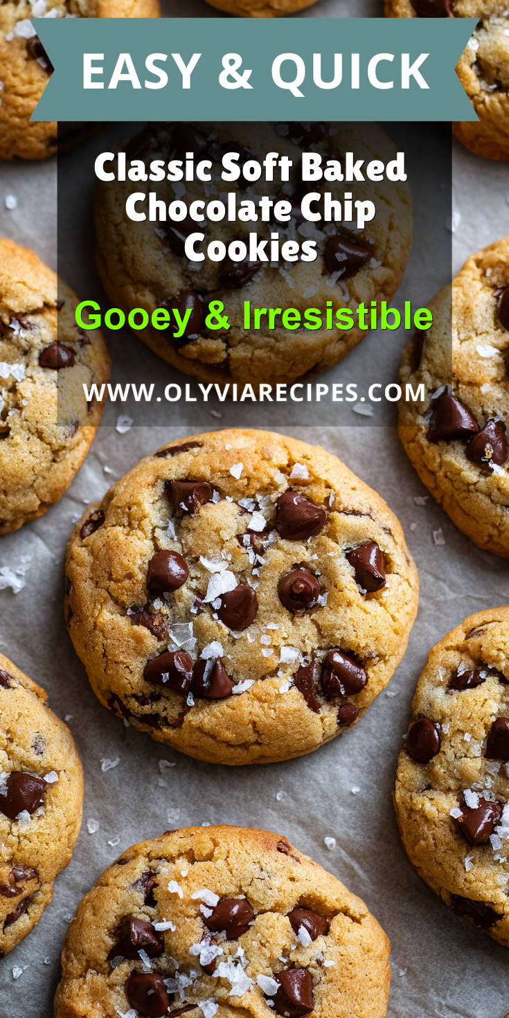 Classic Soft Baked Chocolate Chip Cookies served warm with cozy spices