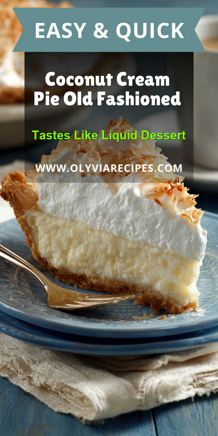 Coconut Cream Pie Old Fashioned served warm with cozy spices