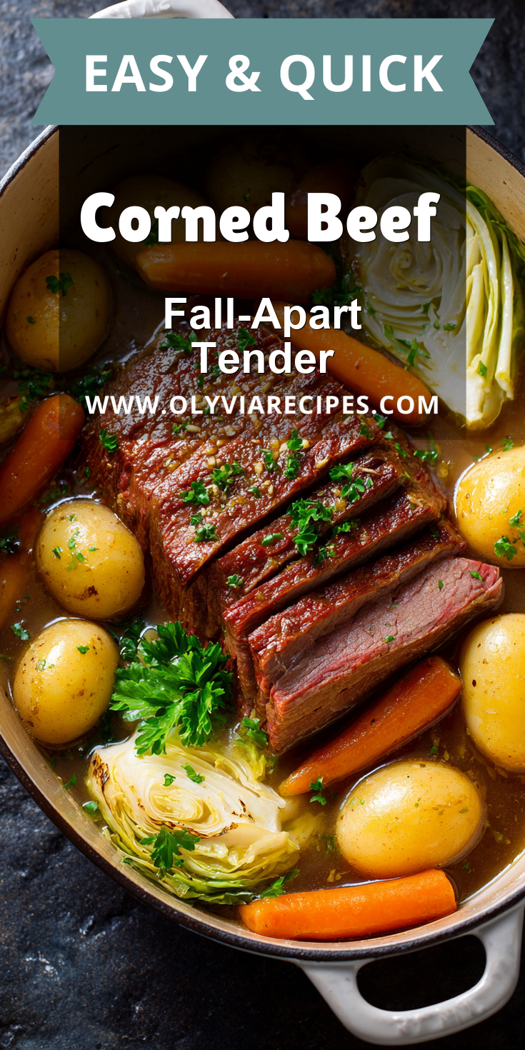 Corned Beef served warm with cozy spices