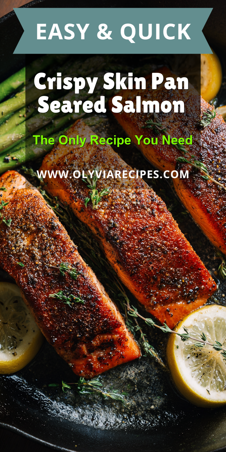 Crispy Skin Pan Seared Salmon served warm with cozy spices