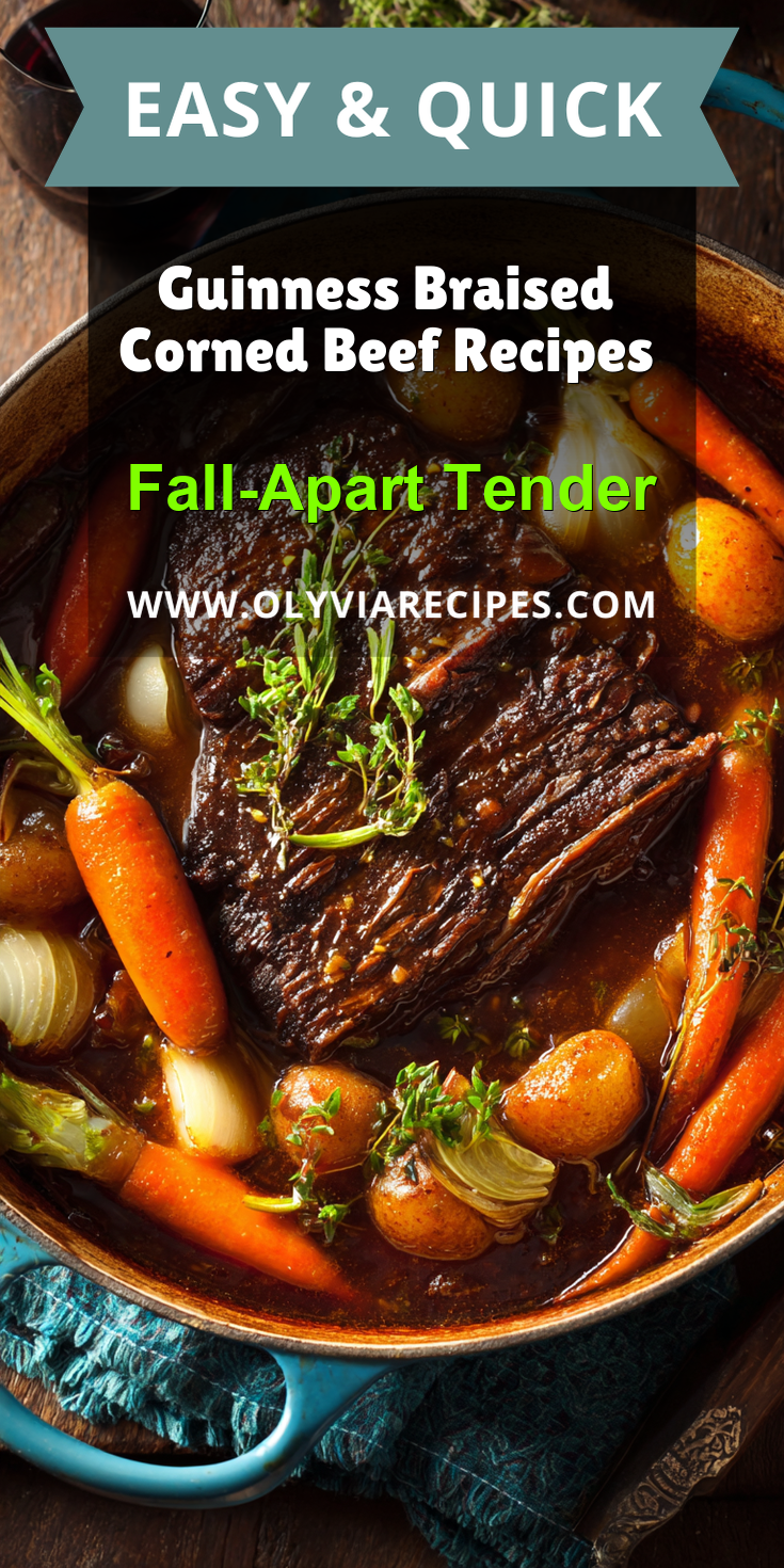 Guinness Braised Corned Beef Recipes served warm with cozy spices