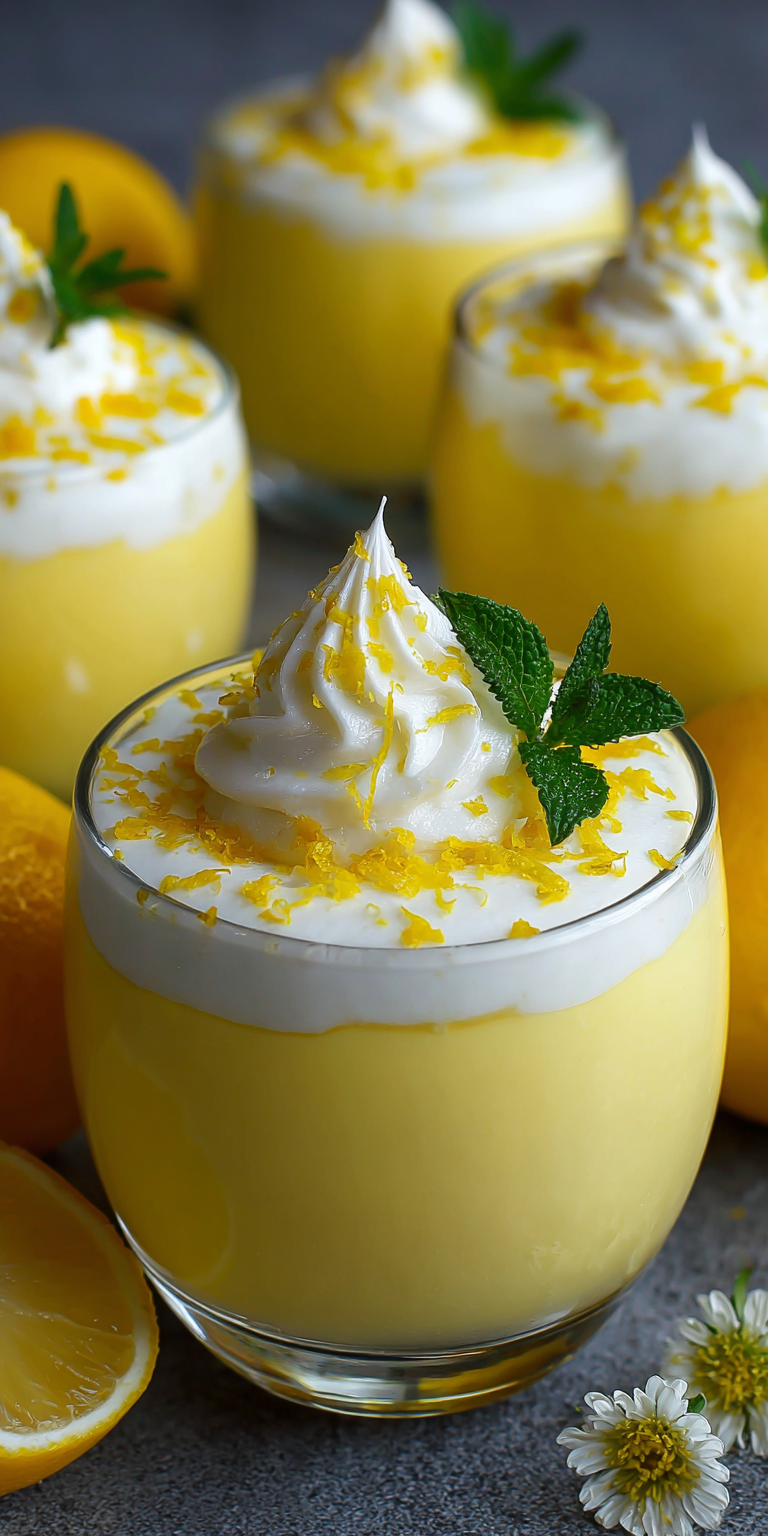 Homemade Lemon Mousse Recipe served warm with cozy spices