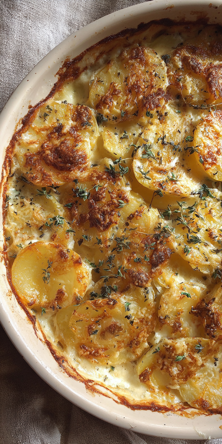 Instant Pot Scalloped Potato Recipes served warm with gentle spices and a cozy aroma