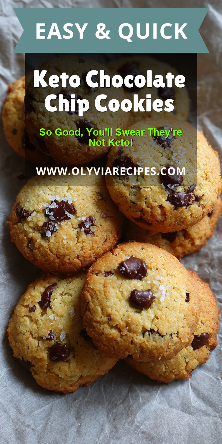 Keto Chocolate Chip Cookies served warm with cozy spices