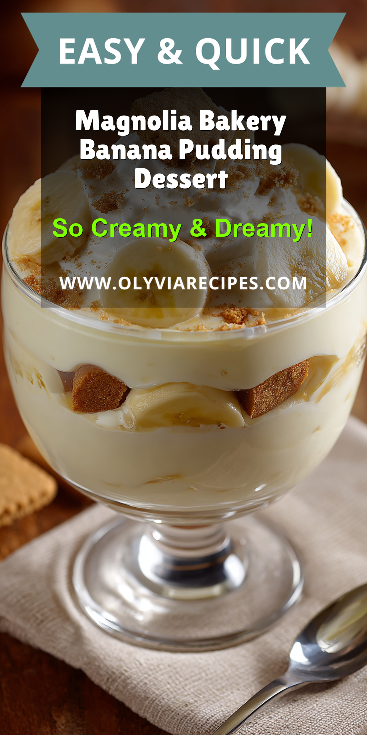 Magnolia Bakery Banana Pudding Dessert served warm with cozy spices