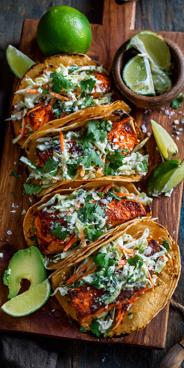 Salmon Patties with Dill Sauce served warm with cozy spices