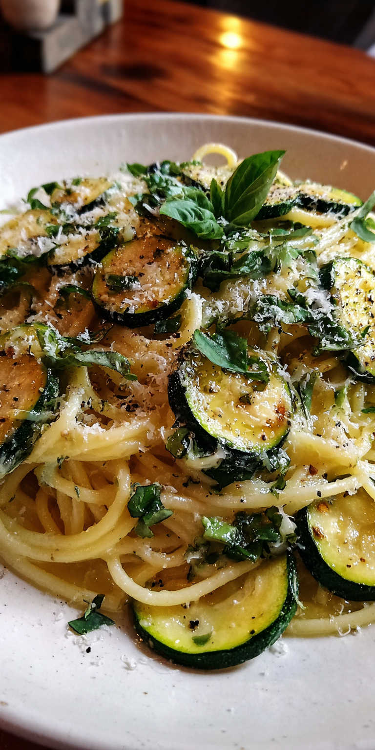 Stanley Tuccis FAVORITE Spaghetti Alla Nerano served warm with cozy spices