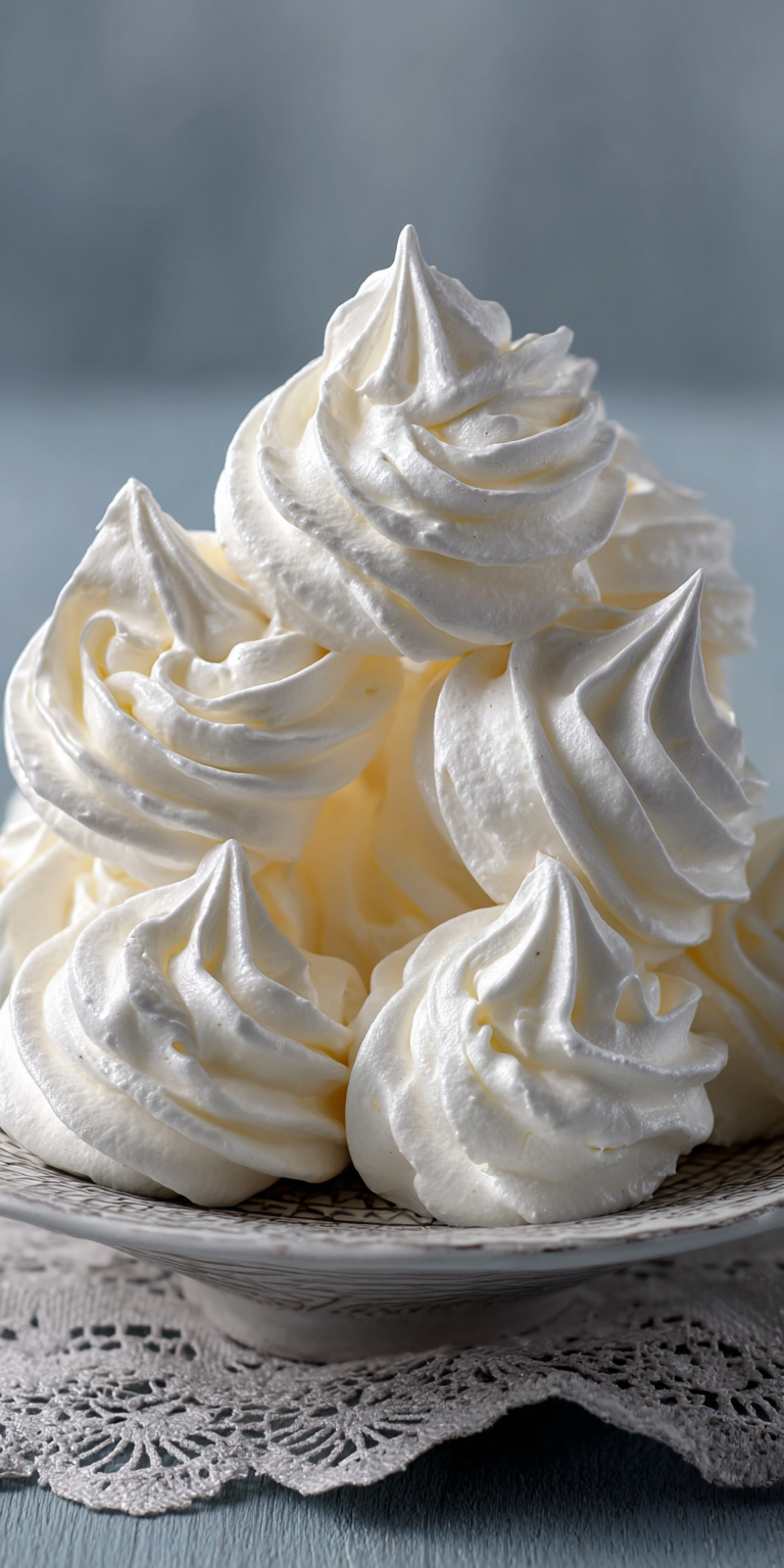 Sugar Free Meringue Cookies served warm with cozy spices