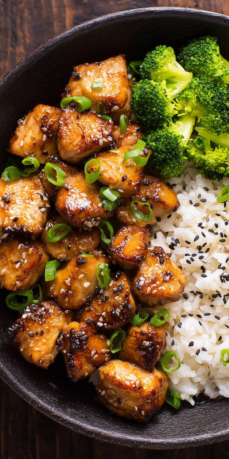 Teriyaki Chicken Rice Healthy Meal Prep served warm with cozy spices