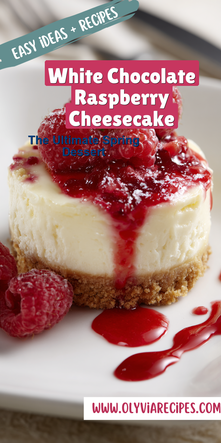 White Chocolate Raspberry Cheesecake served warm with cozy spices
